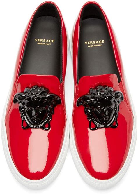 slip versace red